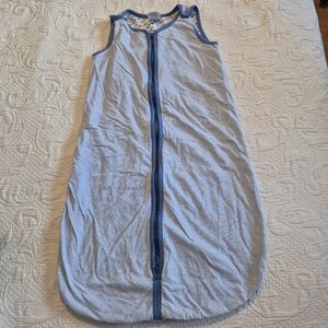 Baby Deedee 2 tone blue 6-18 month 2 layer jersey knit sleep sack VGUC